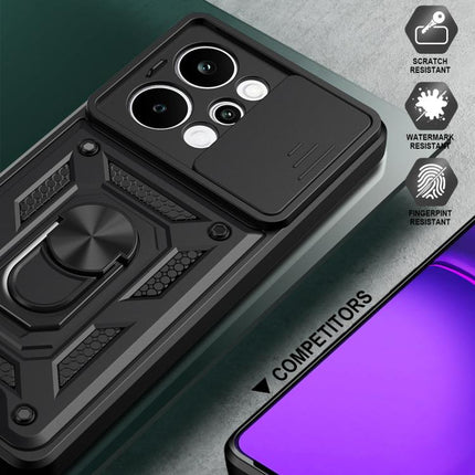 Sliding Camera Cover Design TPU+PC Phone Case, For Realme P4 Power 5G, For Realme C83 5G, For Realme 16 5G