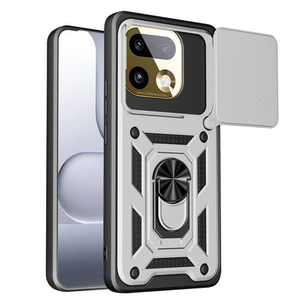Sliding Camera Cover Design TPU+PC Phone Case, For Realme 16 Pro+ 5G Global, For Realme 16 Pro / 16 Pro+ 5G, For Realme P4x 5G India