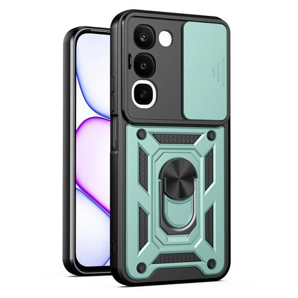 Sliding Camera Cover Design TPU+PC Phone Case, For Realme 16T 5G, For Realme C100i / C100x 4G, For Realme C100 4G