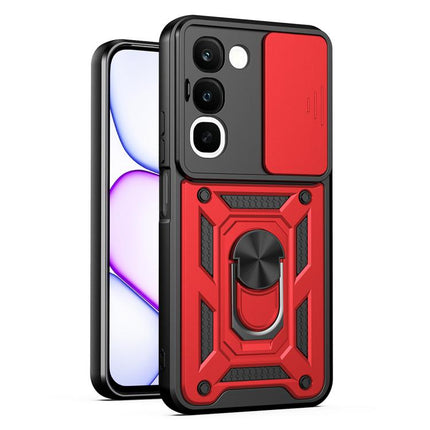 Sliding Camera Cover Design TPU+PC Phone Case, For Realme 16T 5G, For Realme C100i / C100x 4G, For Realme C100 4G