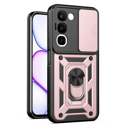 Sliding Camera Cover Design TPU+PC Phone Case, For Realme 16T 5G, For Realme C100i / C100x 4G, For Realme C100 4G