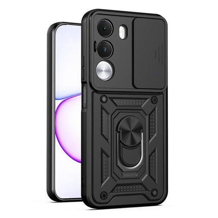 Sliding Camera Cover Design TPU+PC Phone Case, For Realme 16T 5G, For Realme C100i / C100x 4G, For Realme C100 4G