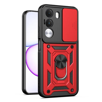 Sliding Camera Cover Design TPU+PC Phone Case, For Realme 16T 5G, For Realme C100i / C100x 4G, For Realme C100 4G