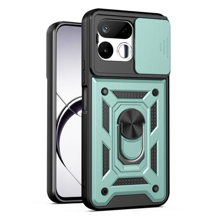 Sliding Camera Cover Design TPU+PC Phone Case, For Realme 16T 5G, For Realme C100i / C100x 4G, For Realme C100 4G