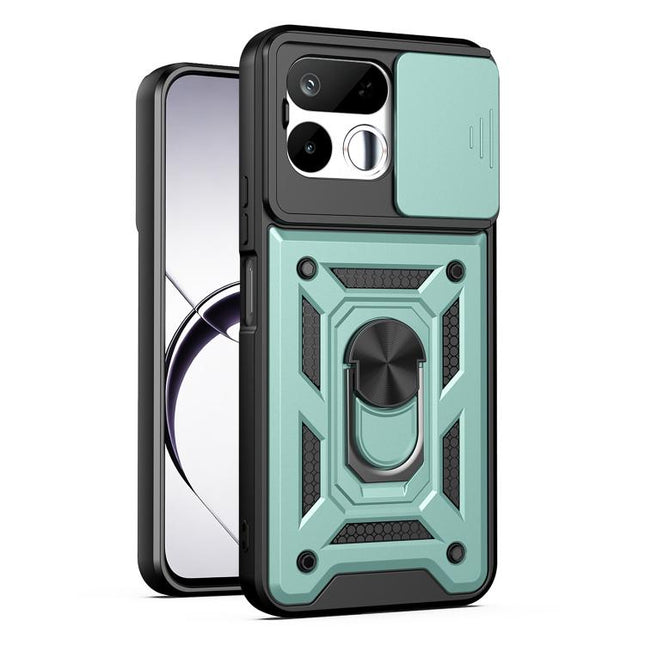 Sliding Camera Cover Design TPU+PC Phone Case, For Realme 16T 5G, For Realme C100i / C100x 4G, For Realme C100 4G