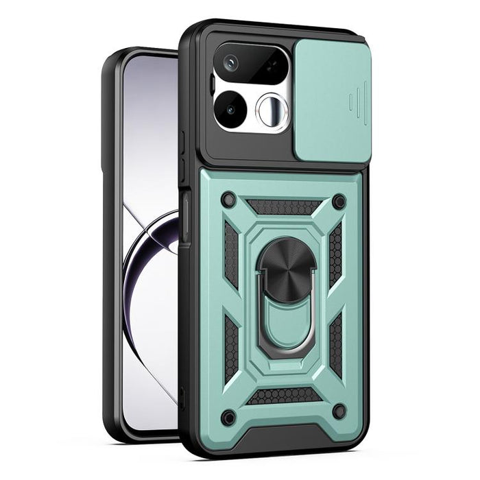 Sliding Camera Cover Design TPU+PC Phone Case, For Realme 16T 5G, For Realme C100i / C100x 4G, For Realme C100 4G