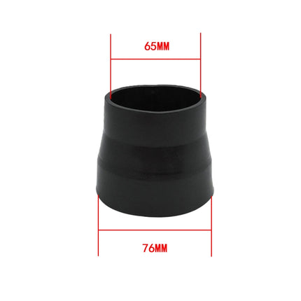 XH-UN081 63mm-76mm Universal Car Air Intake System Air Filter Pipe Tube