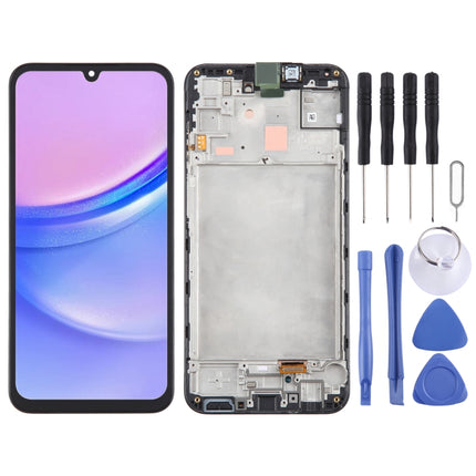Original LCD Screen Digitizer Full Assembly with Frame, For Samsung Galaxy A25 SM-A256B, For Samsung Galaxy A15 5G SM-A156B, For Samsung Galaxy A35 SM-A356B, For Samsung Galaxy A05 SM-A055F, For Samsung Galaxy A05s SM-A057F                             ...