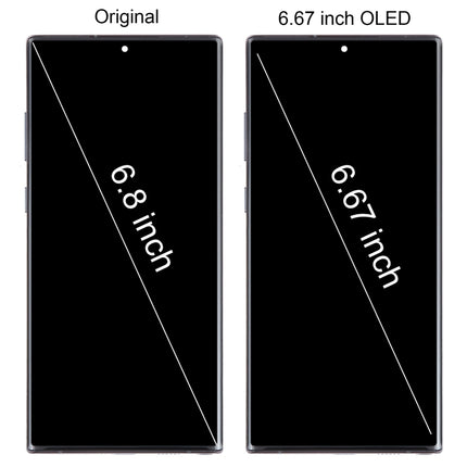 6.67 inch OLED LCD Screen Digitizer Full Assembly with Frame