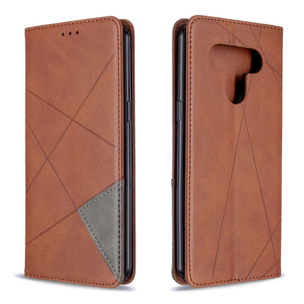 Rhombus Texture Horizontal Flip Magnetic Leather Case with Holder & Card Slots & Wallet, For LG K51, For Huawei Y5P / Honor 9S, For Huawei Honor 9A, For Samsung Galaxy A31, For Sony Xperia L4