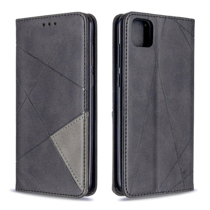 Rhombus Texture Horizontal Flip Magnetic Leather Case with Holder & Card Slots & Wallet, For LG K51, For Huawei Y5P / Honor 9S, For Huawei Honor 9A, For Samsung Galaxy A31, For Sony Xperia L4
