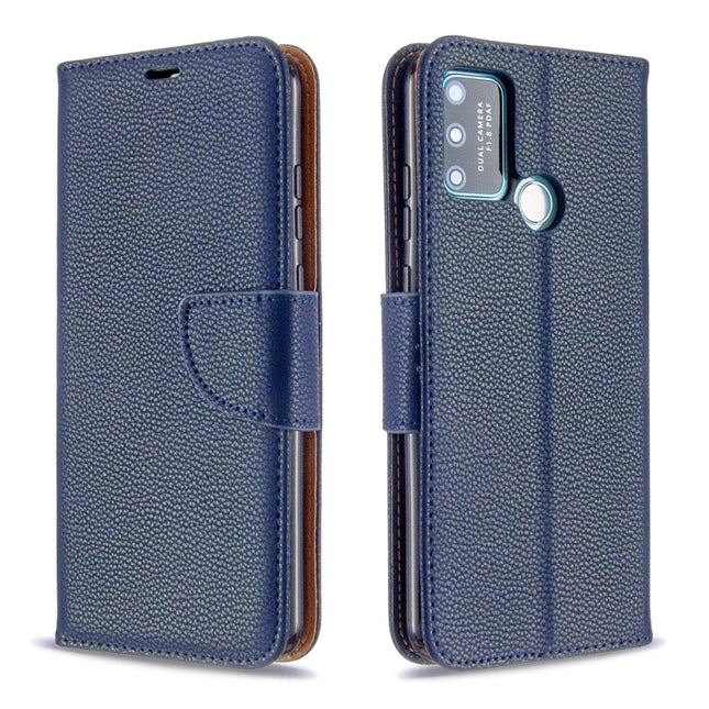 Litchi Texture Pure Color Horizontal Flip PU Leather Case with Holder & Card Slots & Wallet & Lanyard, For Huawei Honor 9A, For Sony Xperia L4, For LG K51