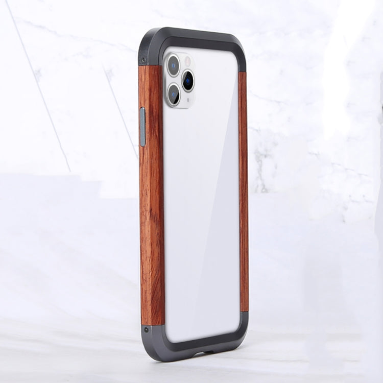 R-JUST Schutzhülle mit Metall- und Holzrahmen, für iPhone 11, für iPhone 11 Pro, für iPhone 11 Pro Max, für iPhone SE 2022 / SE 2020 / 8 / 7, für iPhone X / XS, für iPhone XS Max, für iPhone XR