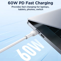 JOYROOM SA26-CC3 Flash Charge Series 60 W USB-C/Typ-C auf USB-C/Typ-C Schnellladedatenkabel, 1 m, 2 m, 3 m