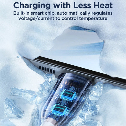 JOYROOM SA26-CC3 Flash Charge Series 60W USB-C / Type-C to USB-C / Type-C Fast Charging Data Cable, 1m