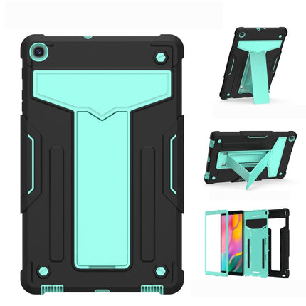T-shaped Bracket Contrast Color Shockproof PC + Silicone Flat Protective Case, For Samsung Galaxy Tab A8.0 (2019) T290, For Samsung Galaxy Tab A10.1 (2019) T510