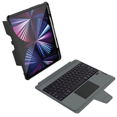 Nillkin Bumper Combo Keyboard Case with Backlight, For iPad Pro 13 2024, For iPad Pro 11 2024, For iPad Pro 12.9 2020/2021/2022, For iPad Air 2020 10.9/Air 2022 10.9/Pro 11, For iPad 10th Gen 10.9 2022, For iPad 10.2 2019/2020/2021
