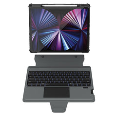 Nillkin Bumper Combo Keyboard Case with Backlight, For iPad Pro 13 2024, For iPad Pro 11 2024, For iPad Pro 12.9 2020/2021/2022, For iPad Air 2020 10.9/Air 2022 10.9/Pro 11, For iPad 10th Gen 10.9 2022, For iPad 10.2 2019/2020/2021