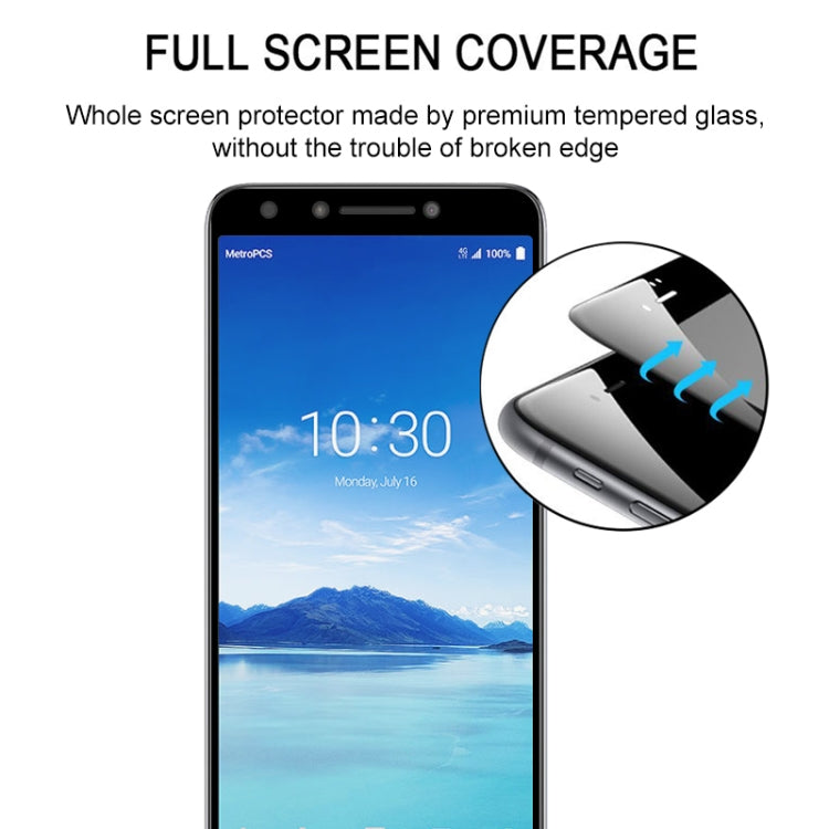 25 PCS Full Glue Full Screen Tempered Glass Film