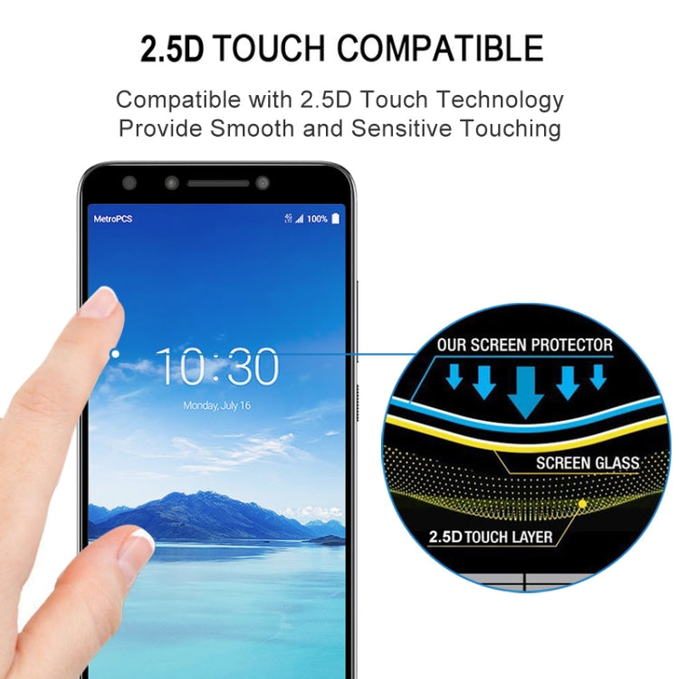 25 PCS Full Glue Full Screen Tempered Glass Film