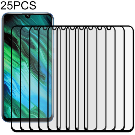 25 PCS Full Glue Full Screen Tempered Glass Film