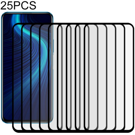 25 PCS Full Glue Full Screen Tempered Glass Film