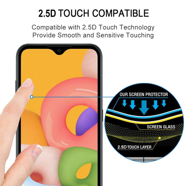 25 PCS Full Glue Full Screen Tempered Glass Film