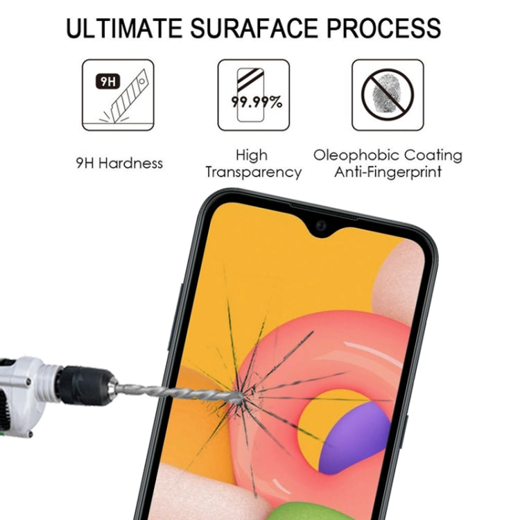 25 PCS Full Glue Full Screen Tempered Glass Film