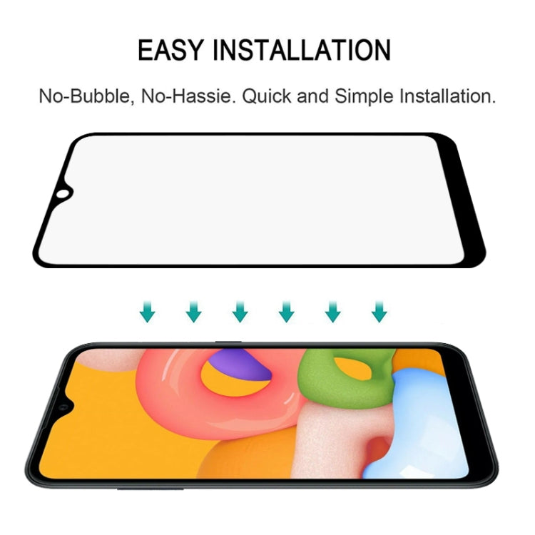 25 PCS Full Glue Full Screen Tempered Glass Film