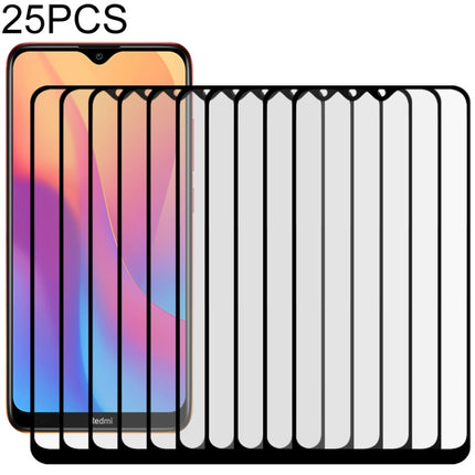 25 PCS Full Glue Full Screen Tempered Glass Film