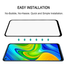 25 PCS Full Glue Full Screen Tempered Glass Film, For Xiaomi Redmi 10X 4G, For Xiaomi Redmi 10X 5G, For Xiaomi Redmi K30i, For Xiaomi Mi Note 10, For Xiaomi Mi 10 Lite, For Xiaomi Mi Note 10 Lite