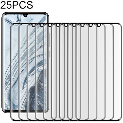 25 PCS Full Glue Full Screen Tempered Glass Film