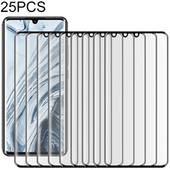 25 PCS Full Glue Full Screen Tempered Glass Film, For OPPO Realme X50, For ASUS Zenfone 6 ZS630KL, For Samsung Galaxy A01, For Samsung Galaxy A21s, For Samsung Galaxy A70, For Samsung Galaxy M01, For Xiaomi Redmi 9��������������������������������������...