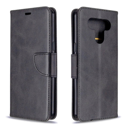 Retro Lambskin Texture Pure Color Horizontal Flip PU Leather Case with Holder & Card Slots & Wallet & Lanyard, For Sony Xperia L4, For LG K51