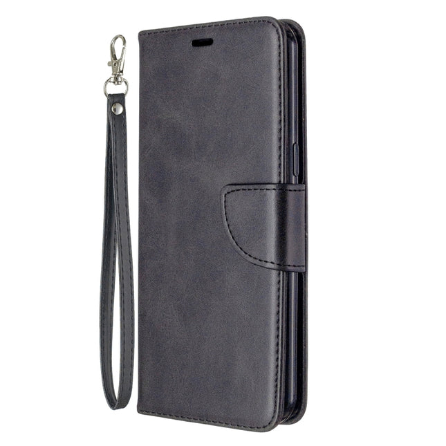 Retro Lambskin Texture Pure Color Horizontal Flip PU Leather Case with Holder & Card Slots & Wallet & Lanyard, For Sony Xperia L4, For LG K51