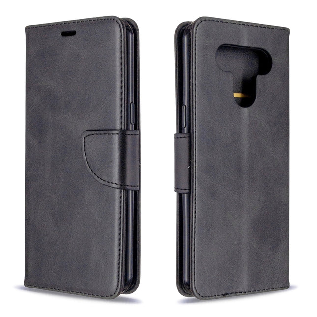 Retro Lambskin Texture Pure Color Horizontal Flip PU Leather Case with Holder & Card Slots & Wallet & Lanyard, For Sony Xperia L4, For LG K51