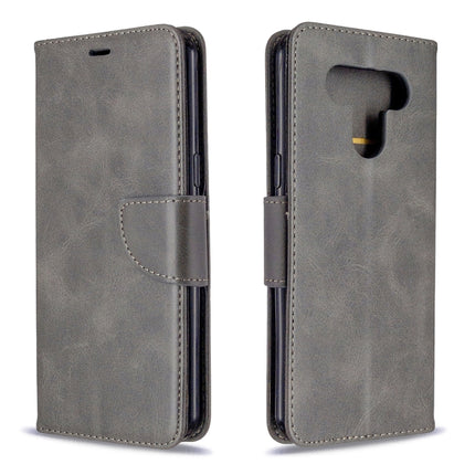 Retro Lambskin Texture Pure Color Horizontal Flip PU Leather Case with Holder & Card Slots & Wallet & Lanyard, For Sony Xperia L4, For LG K51
