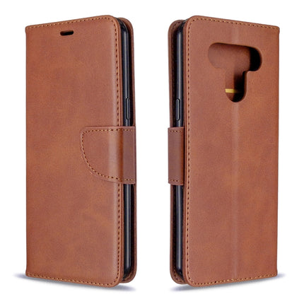 Retro Lambskin Texture Pure Color Horizontal Flip PU Leather Case with Holder & Card Slots & Wallet & Lanyard, For Sony Xperia L4, For LG K51