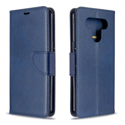 Retro Lambskin Texture Pure Color Horizontal Flip PU Leather Case with Holder & Card Slots & Wallet & Lanyard, For Sony Xperia L4, For LG K51