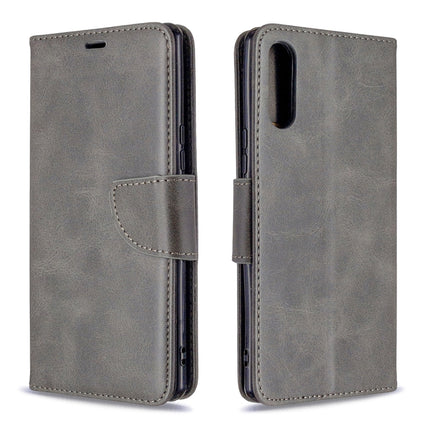 Retro Lambskin Texture Pure Color Horizontal Flip PU Leather Case with Holder & Card Slots & Wallet & Lanyard, For Sony Xperia L4, For LG K51
