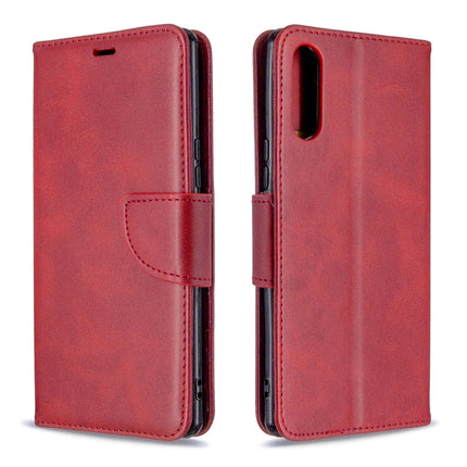 Retro Lambskin Texture Pure Color Horizontal Flip PU Leather Case with Holder & Card Slots & Wallet & Lanyard, For Sony Xperia L4, For LG K51