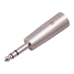 2206-1 6.35mm 1/4 TRS Male to XLR 3pin Male Adapter, 2206-1