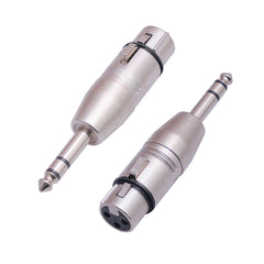 LZ1179 6.35mm 1/4 TRS Male to XLR 3pin Female Adapter, LZ1179