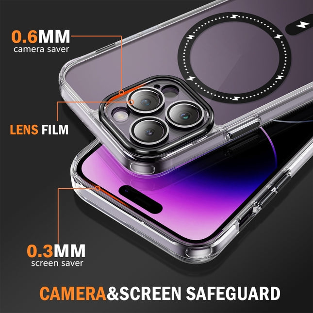Airbag Shockproof MagSafe Phone Case, For iPhone 15 Pro Max, For iPhone 15 Pro, For iPhone 15 Plus, For iPhone 15, For iPhone 14 Plus, For iPhone 14, For iPhone 14 Pro, For iPhone 14 Pro Max, For iPhone 13 Pro Max, For iPhone 13 Pro, For iPhone 13     ...