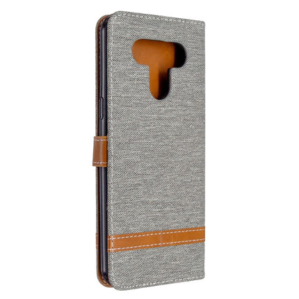 Color Matching Denim Texture Horizontal Flip Leather Case with Holder & Card Slots & Wallet & Lanyard, For LG K51, For Sony Xperia L4