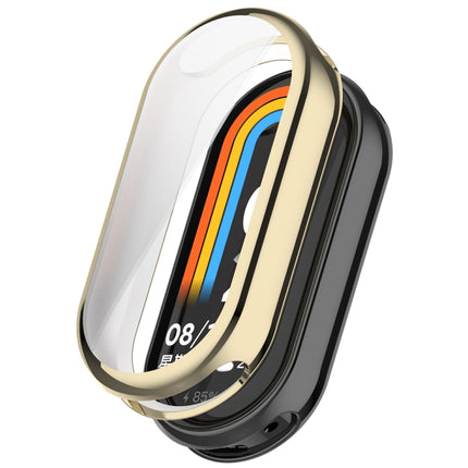 Full Coverage TPU Electroplating Watch Protective Cover, For Xiaomi Mi Band 8 / 9 Ceramic / 10 Ceramic