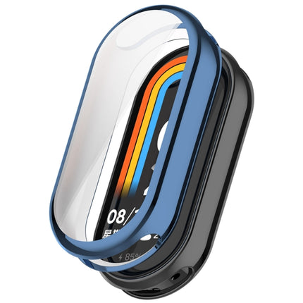 Full Coverage TPU Electroplating Watch Protective Cover, For Xiaomi Mi Band 8 / 9 Ceramic / 10 Ceramic