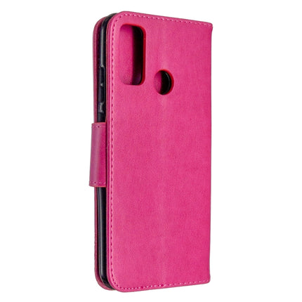 Two Butterflies Embossing Pattern Horizontal Flip Leather Case with Holder & Card Slot & Wallet & Lanyard, For Huawei P Smart (2020), For Huawei Y5P / Honor 9S, For Huawei Y6P, For Huawei Honor 9A