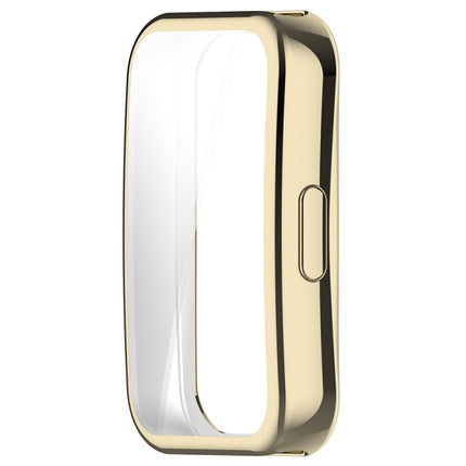 Full Coverage TPU Electroplating Watch Protective Case, For Huawei Band 10 / 9 / 8