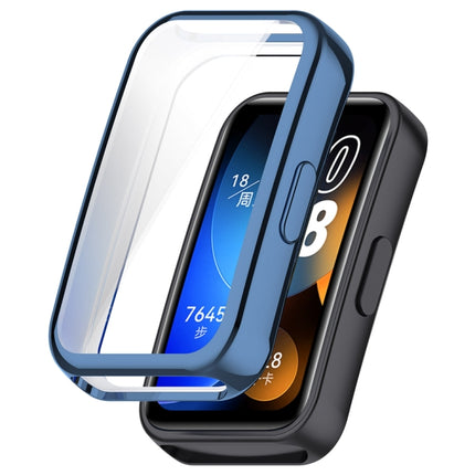 Full Coverage TPU Electroplating Watch Protective Case, For Huawei Band 10 / 9 / 8